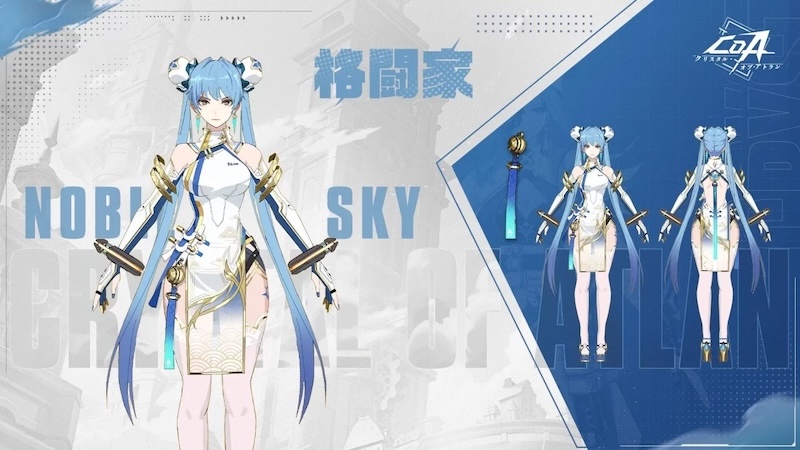クリスタルオブアトランの格闘家の大空の祝福