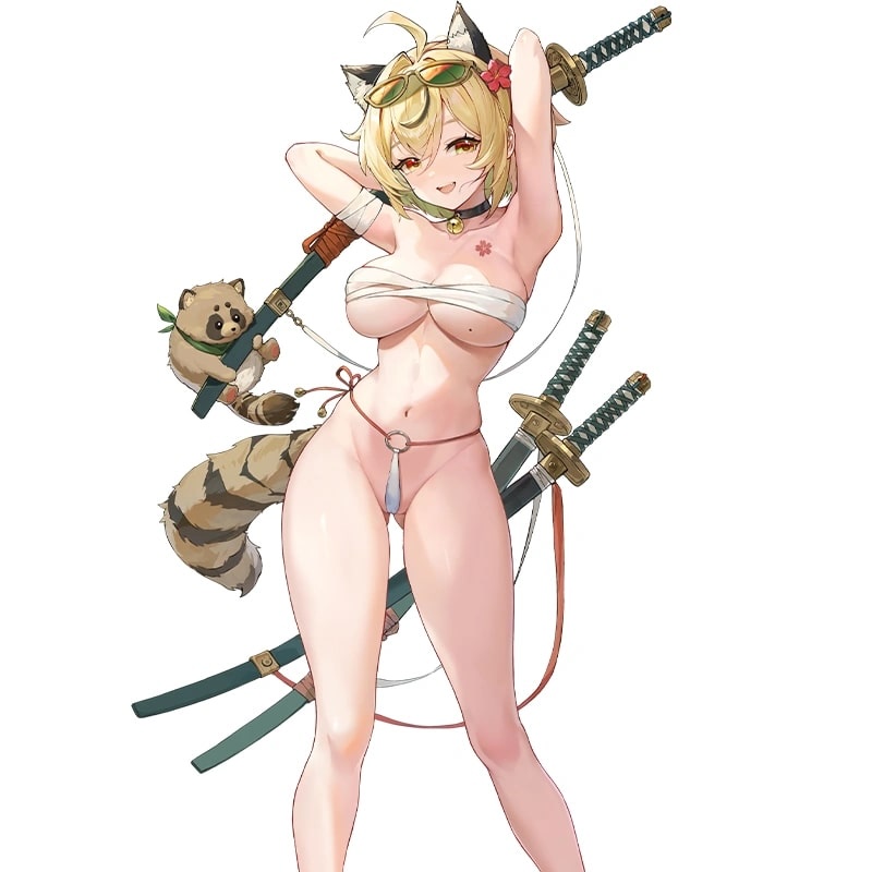 やばい!少女に囲まれた!のキャロの星8立ち絵