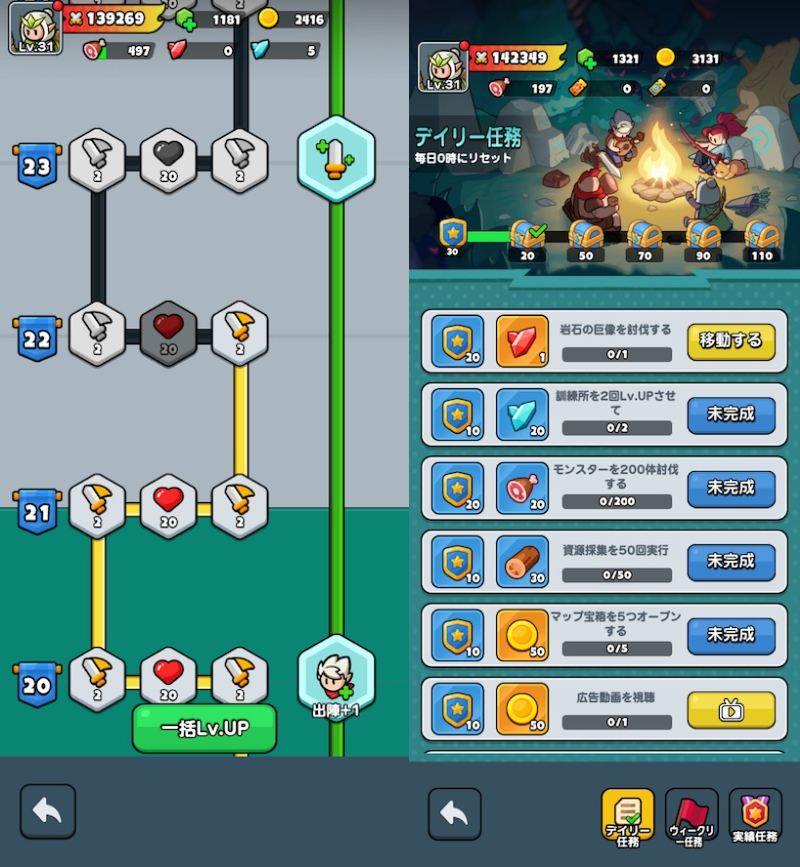 ドントコヒーローの強化