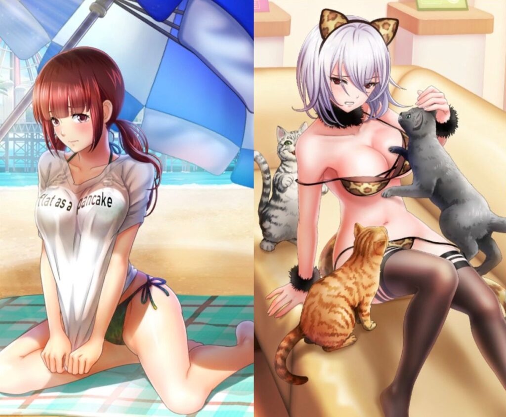 本木サディスティックナイトの水着シーン