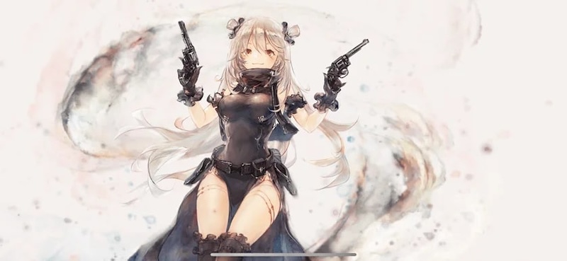メメントモリのコルディの立ち絵