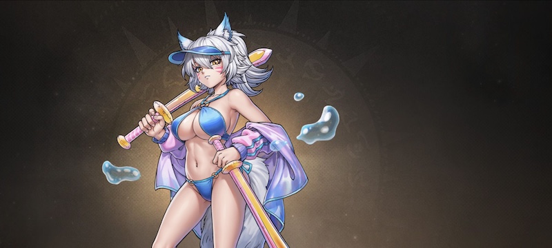 ゆうゆう機空団のアナスタシアの水着衣装