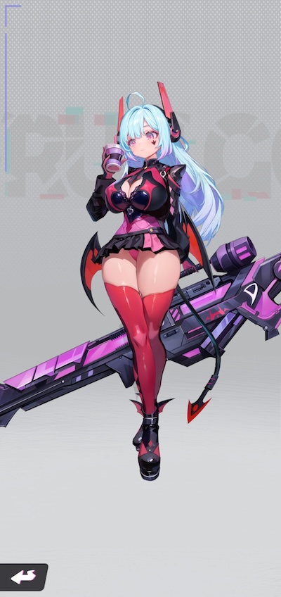 走れ!女神のニアの立ち絵