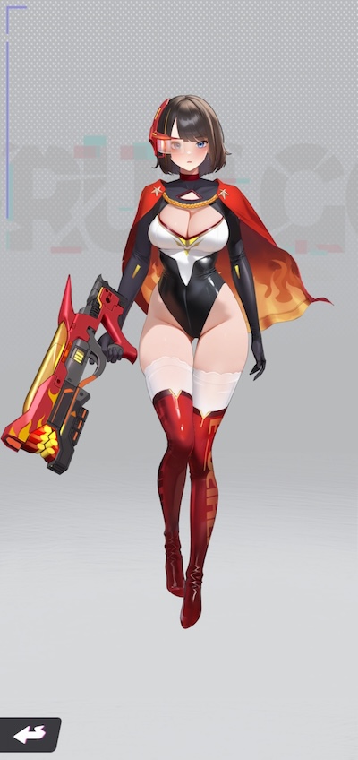 走れ!女神のオードリーの立ち絵