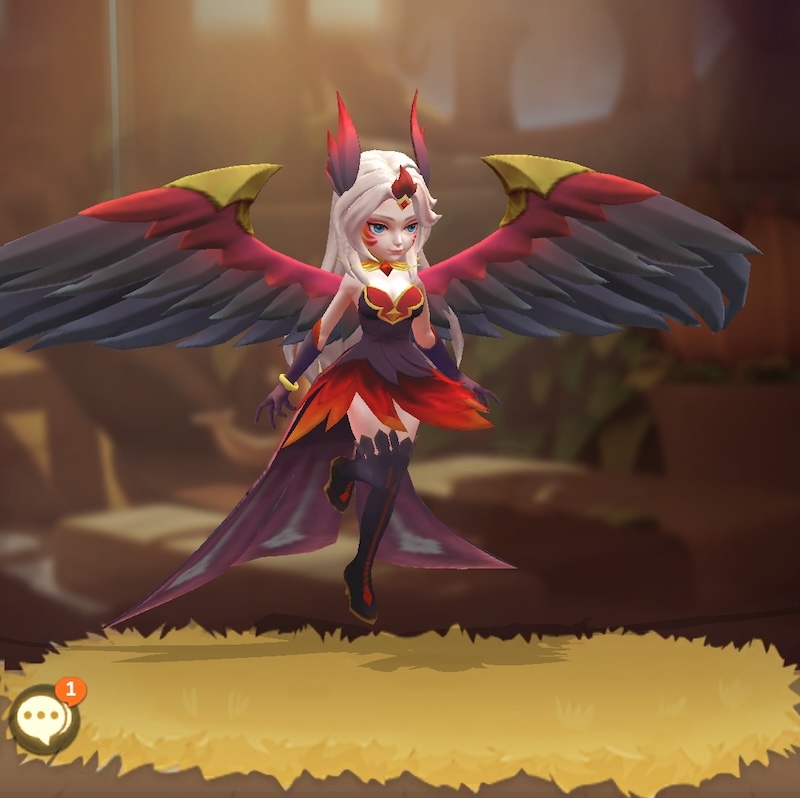 ウゴウゴーゴーの炎舞鳳のスキン