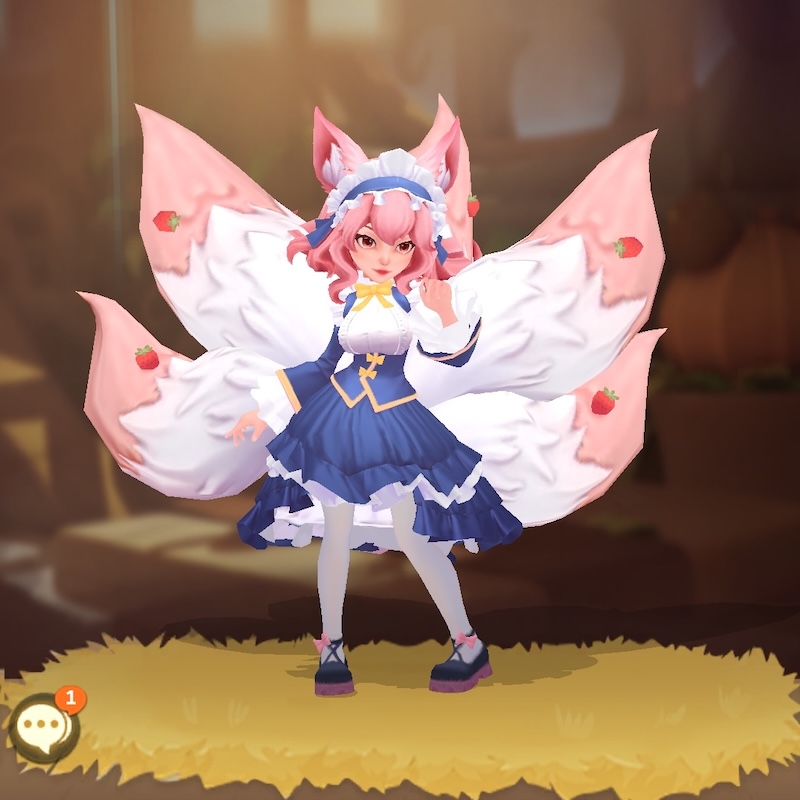 ウゴウゴーゴーの招き猫のメイドスキン