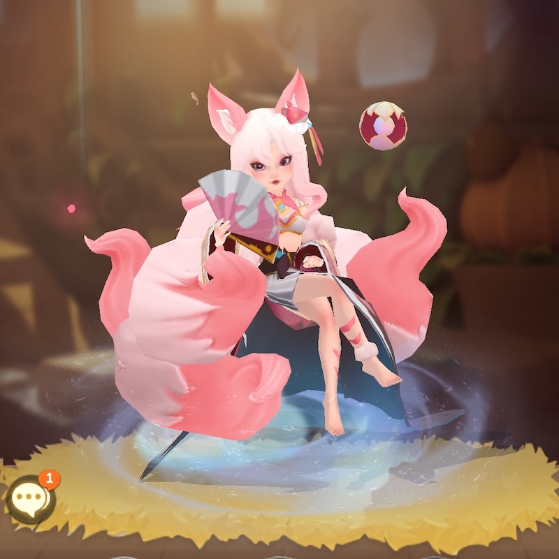 ウゴウゴーゴーの招き猫の特別スキン