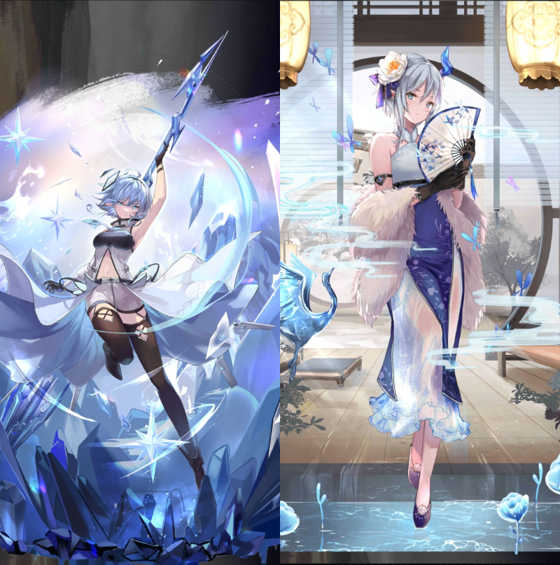 エターナルツリーの冬至のイラスト