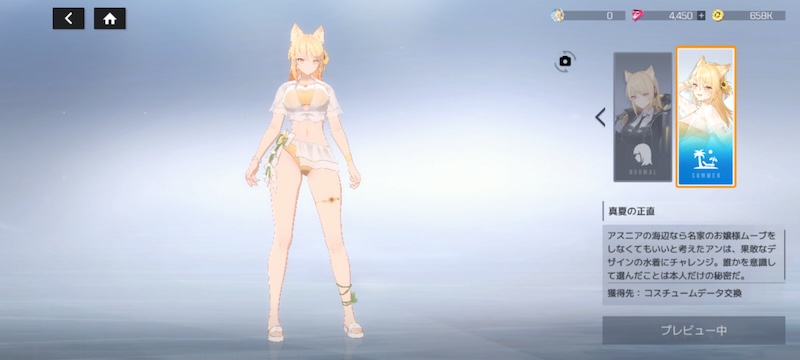 スターシードのコスチューム