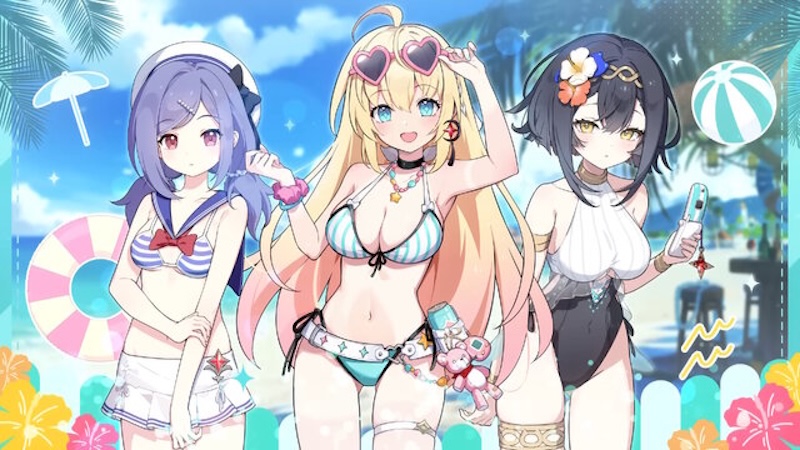 ステラソラの水着イラスト