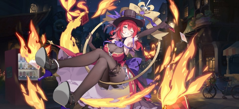 ステラソラのフローラのランクアップ立ち絵