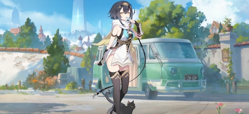 ステラソラのコハクの立ち絵