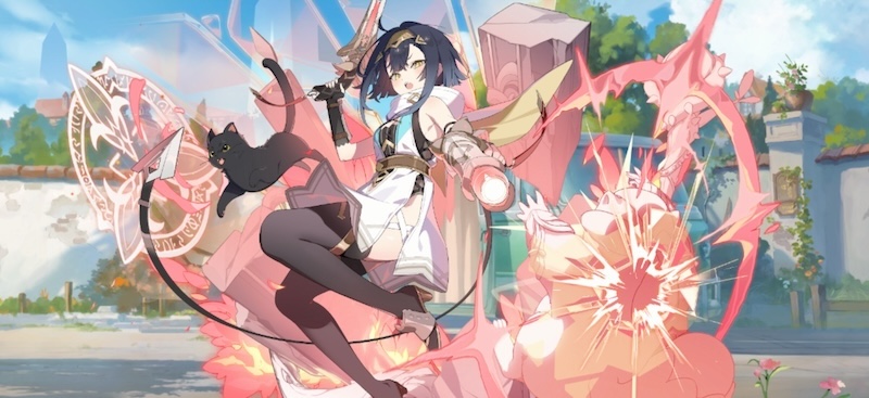 ステラソラのコハクのランクアップ立ち絵