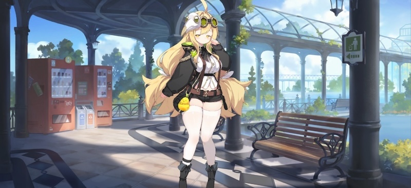 ステラソラのレイセンの立ち絵