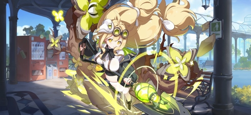 ステラソラのレイセンのランクアップ立ち絵