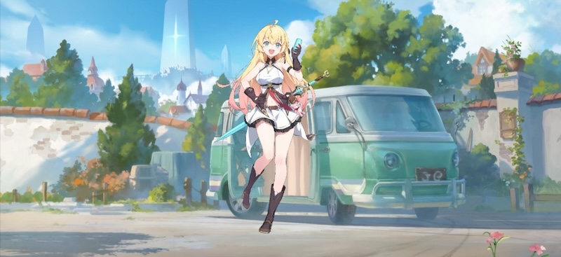 ステラソラのセイナの立ち絵