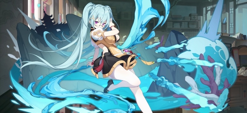 ステラソラのミーシャオのランクアップ立ち絵