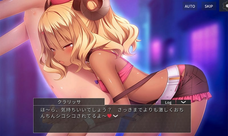 ミッドナイトガールズRのクラリッサのエロシーン