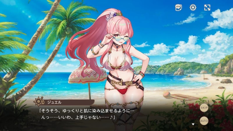 天啓パラドクスXのジュエルの立ち絵