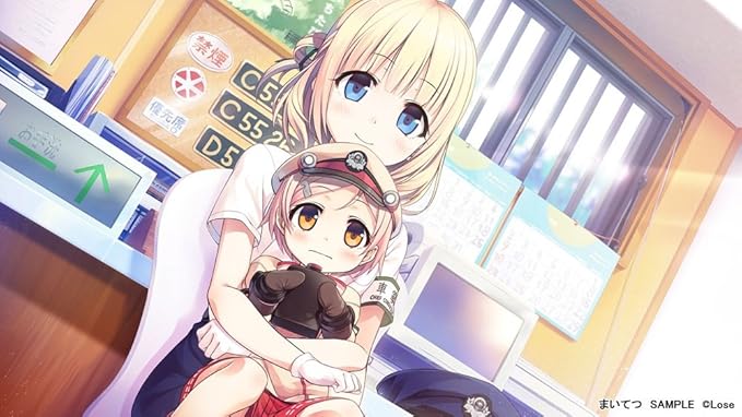 PS4で遊べるエロゲー「まいてつ -pure station-」のプレイ画像1