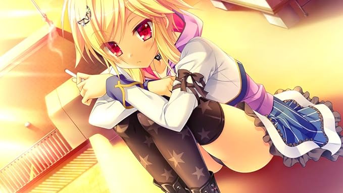 PS4で遊べるエロゲー「金色ラブリッチェ」のプレイ画像1