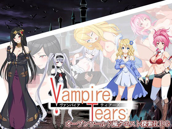 オープンワールドエロゲーおすすめ15位:VampireTearsのパッケージ
