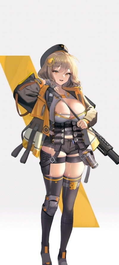 NIKKEのアニスの立ち絵
