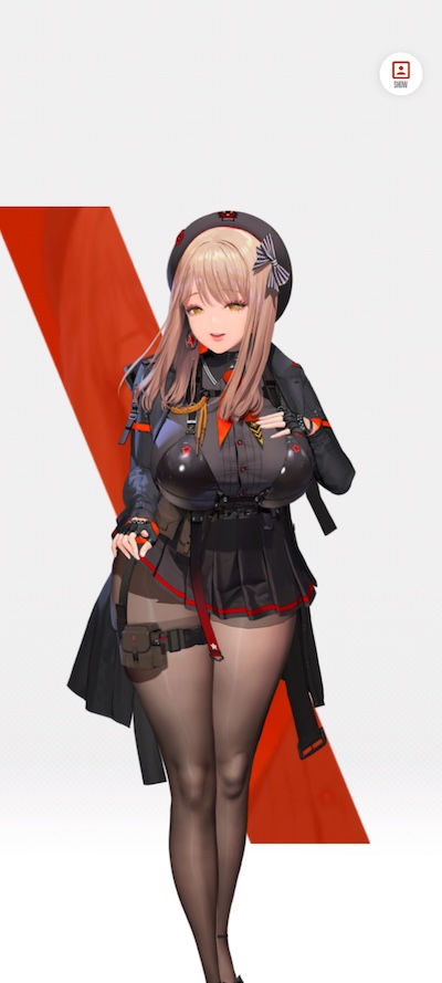 NIKKEのエマの立ち絵