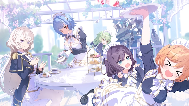 マブガルのティータイムシーン