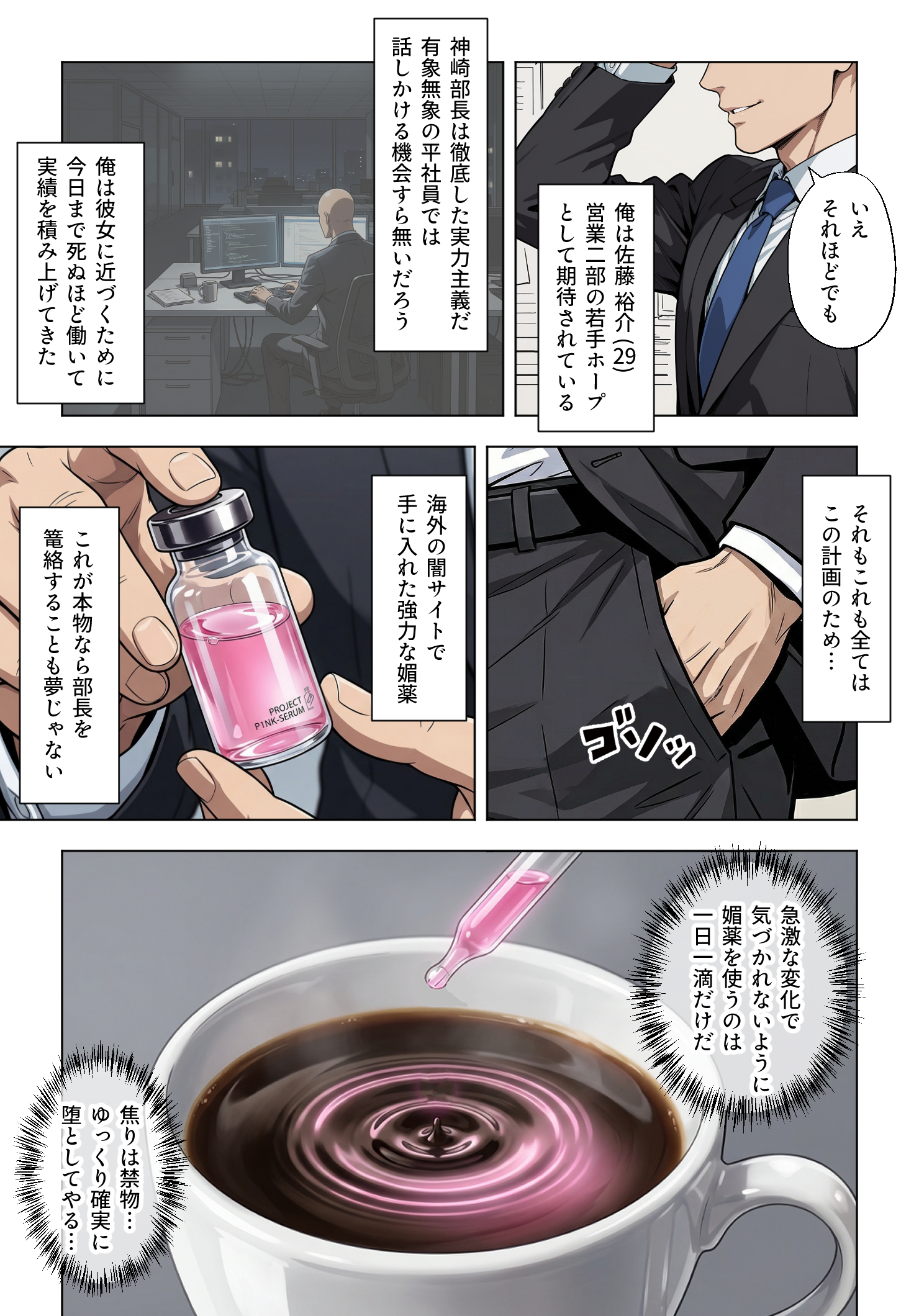 人妻女上司（39）に毎日一滴だけ媚薬を盛ってみた2