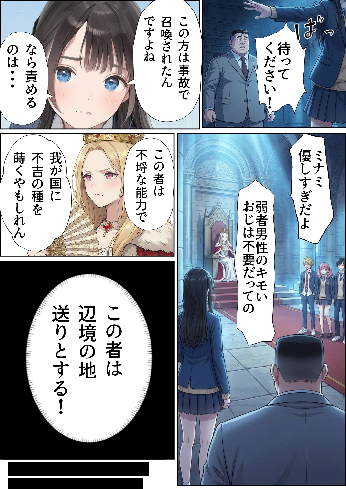 【異世界召喚】追放された種付けおじさん、辺境でハーレム悪徳領主になる28
