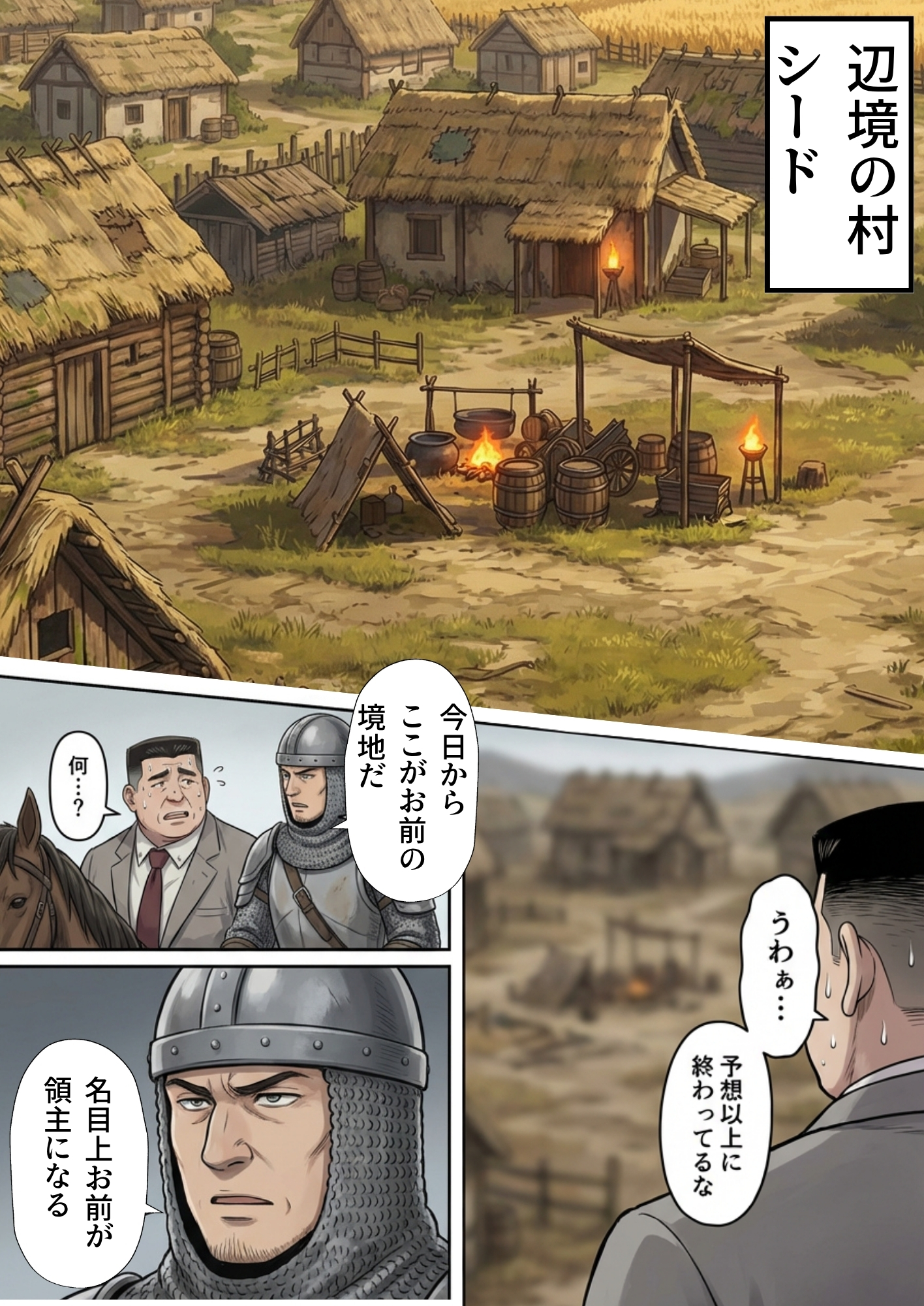 【異世界召喚】追放された種付けおじさん、辺境でハーレム悪徳領主になる33