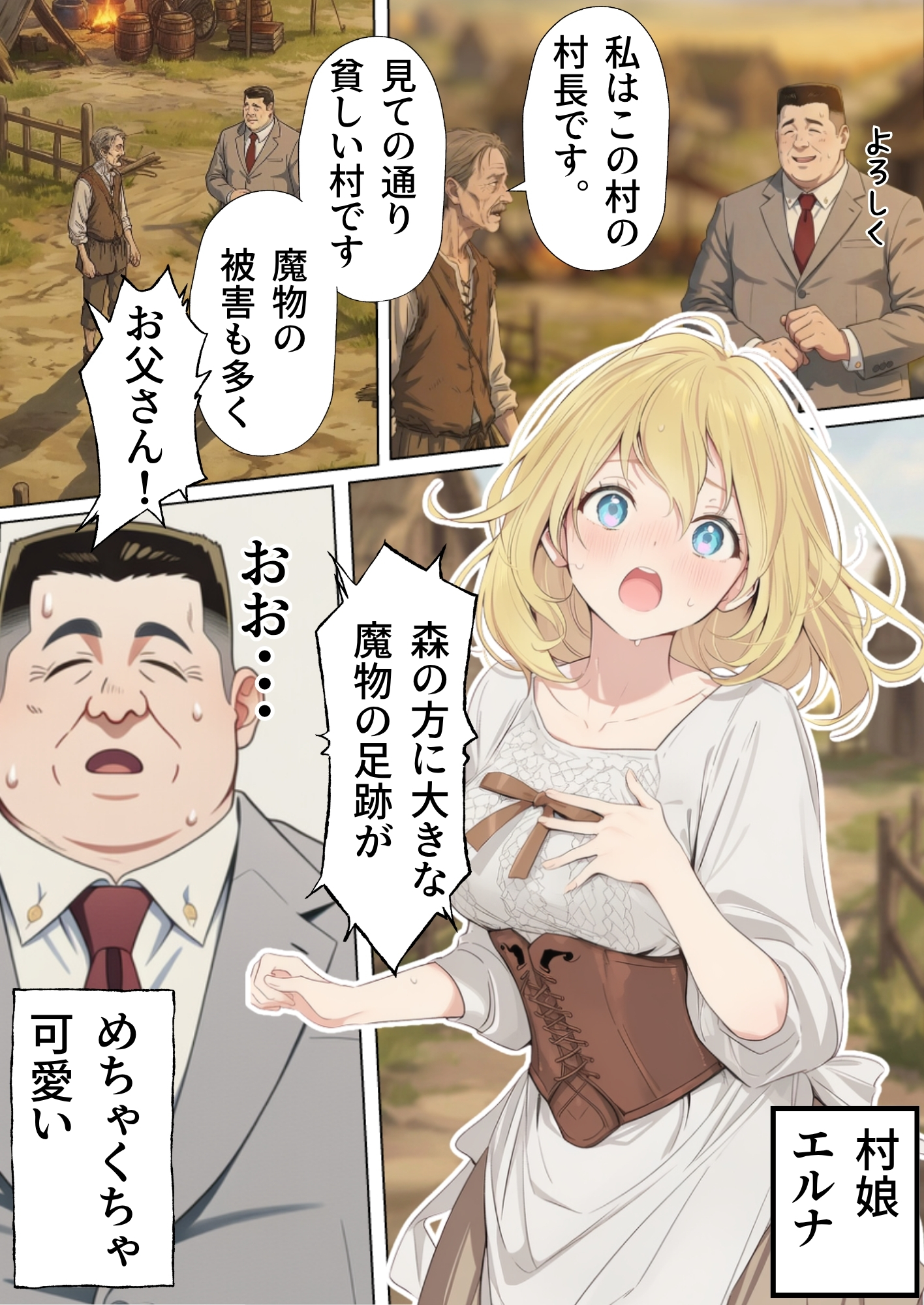 【異世界召喚】追放された種付けおじさん、辺境でハーレム悪徳領主になる37