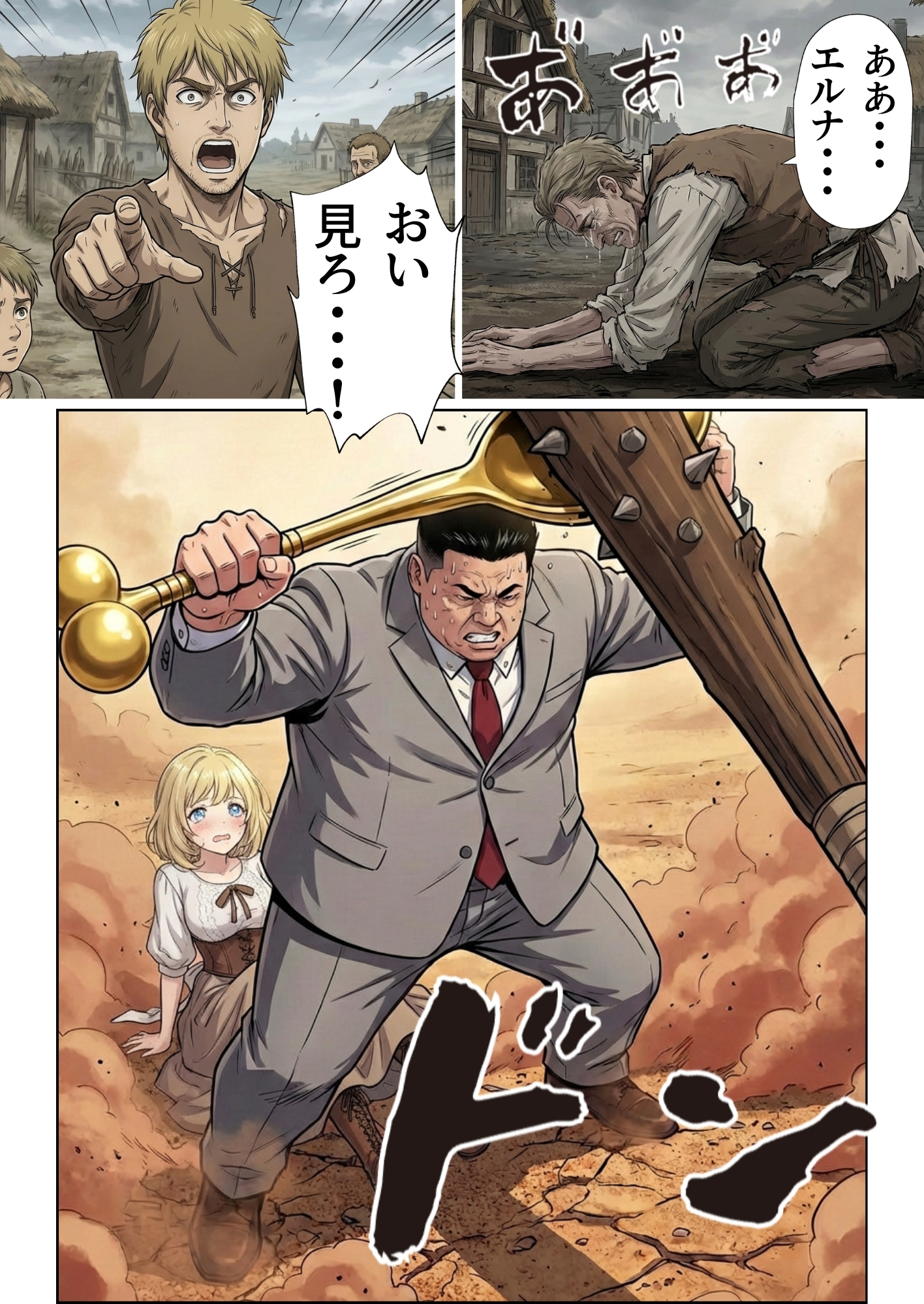 【異世界召喚】追放された種付けおじさん、辺境でハーレム悪徳領主になる46