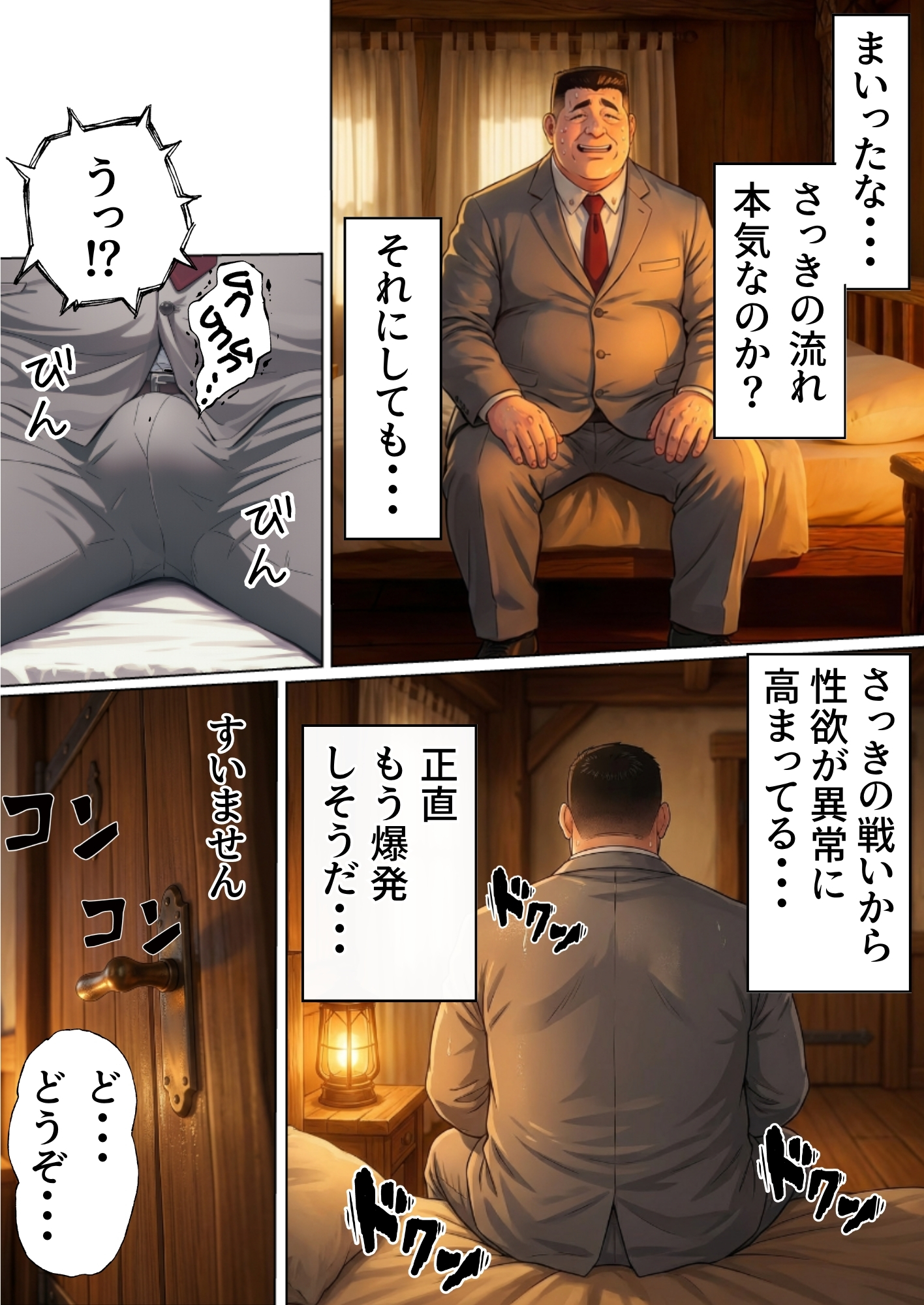 【異世界召喚】追放された種付けおじさん、辺境でハーレム悪徳領主になる56