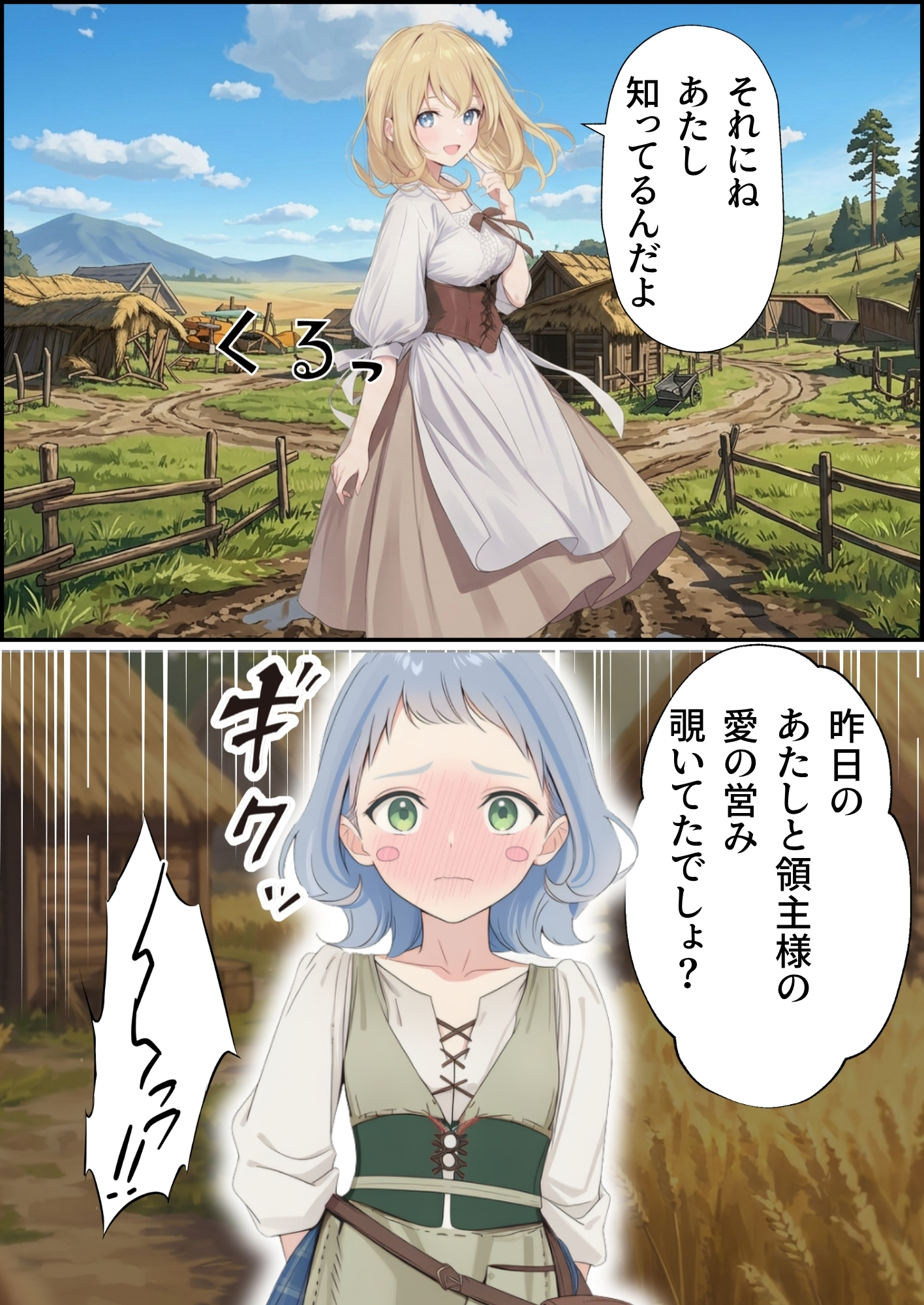 【異世界召喚】追放された種付けおじさん、辺境でハーレム悪徳領主になる93