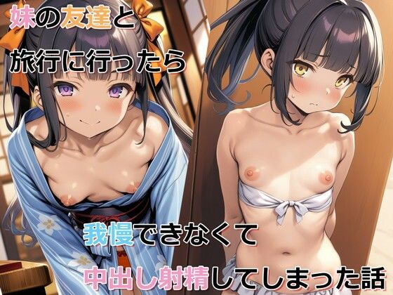 妹の友達と旅行に行ったら我慢できなくて中出し射精してしまった話1