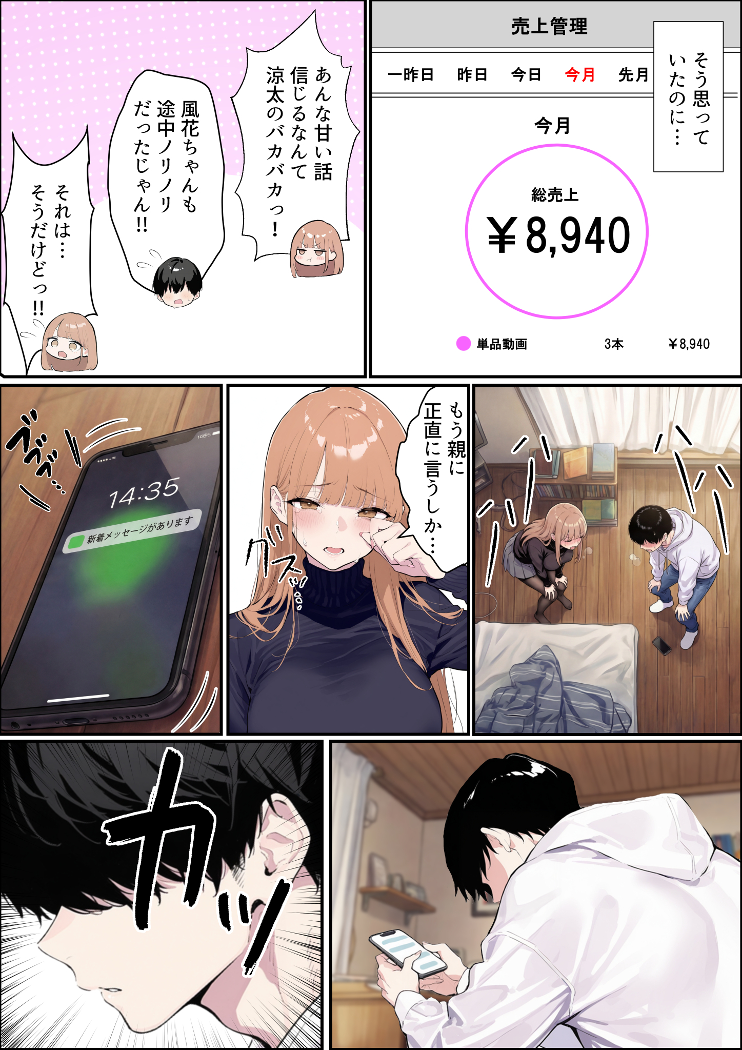 自認S（実はドM）なギャル彼女の疑似NTR動画配信で稼ぎます！（※疑似じゃなかった！？）17