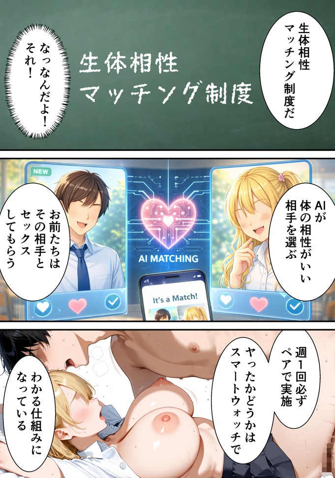 常識改変AIマッチング毒舌クールギャルをメス堕ちさせた話17