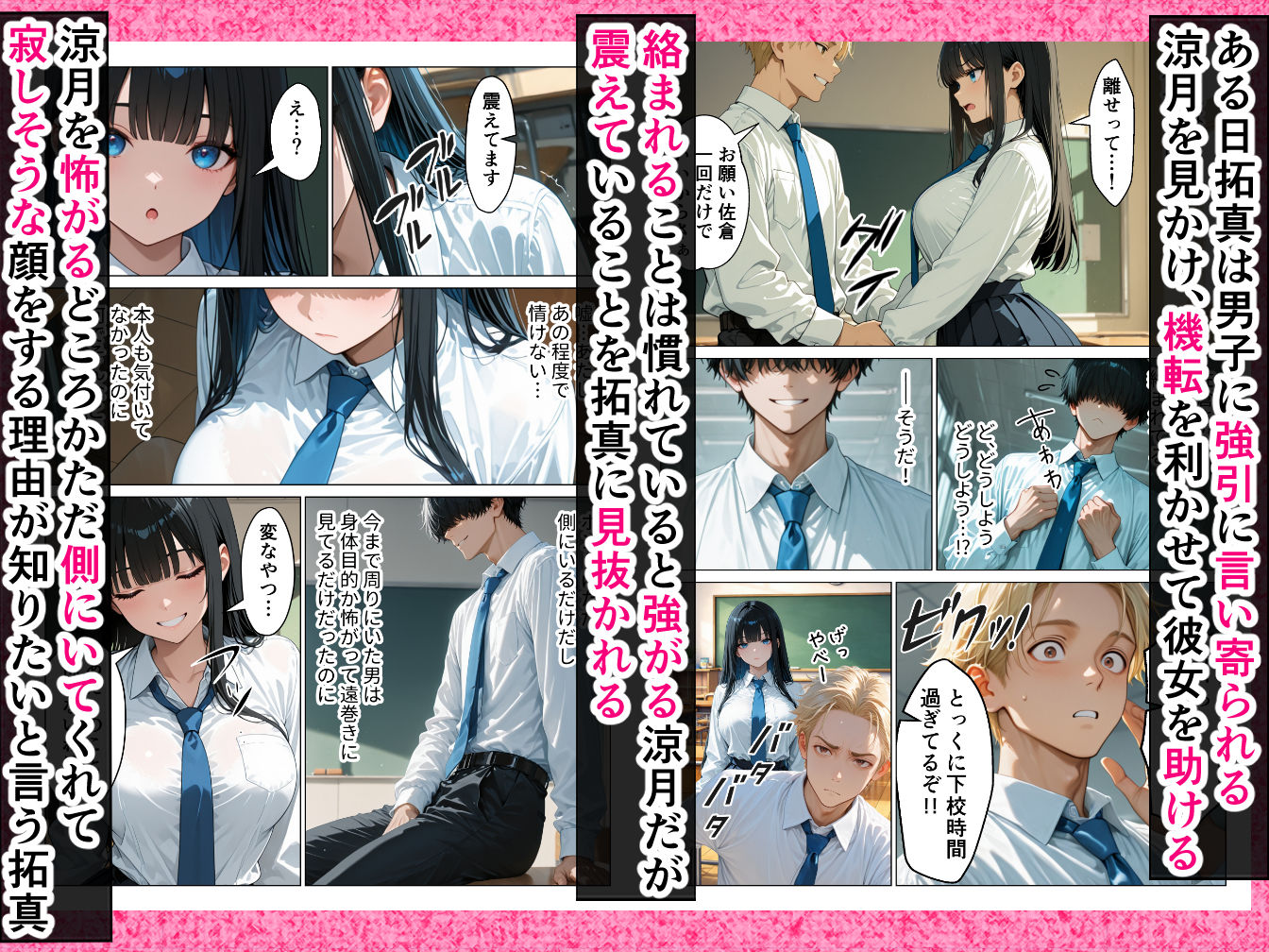 クールギャルにデカチン貸したら性欲むき出し本気セックスに発展した話3