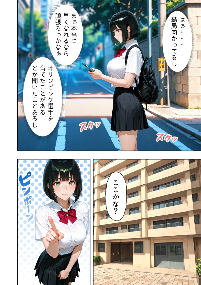 巨乳が暴れて走れませんッ！ 補欠落ちした陸上部元エースがコーチに秘密の特訓を指導してもらう話30