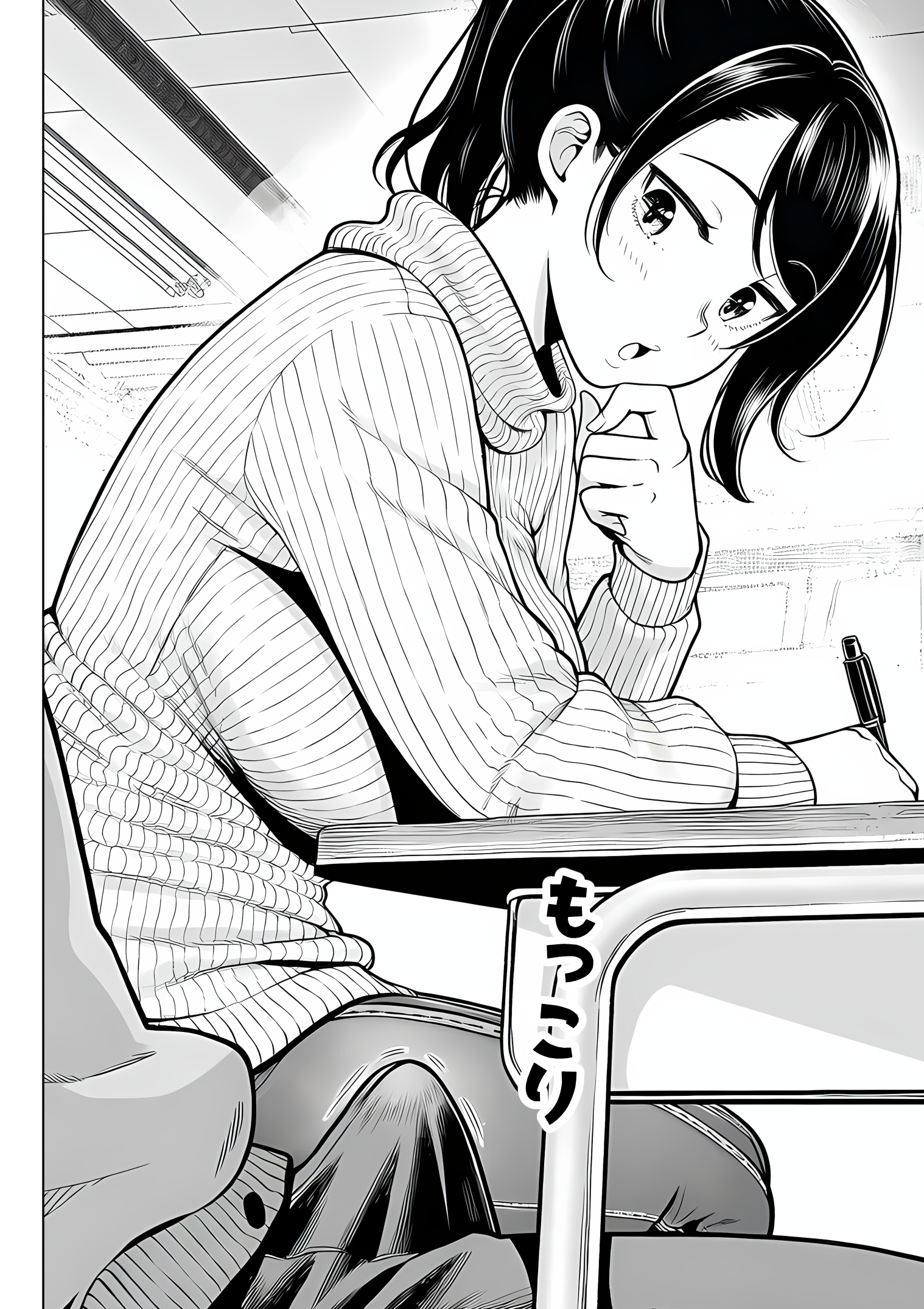 むっちり成長した幼馴染みと友達セックスする話22