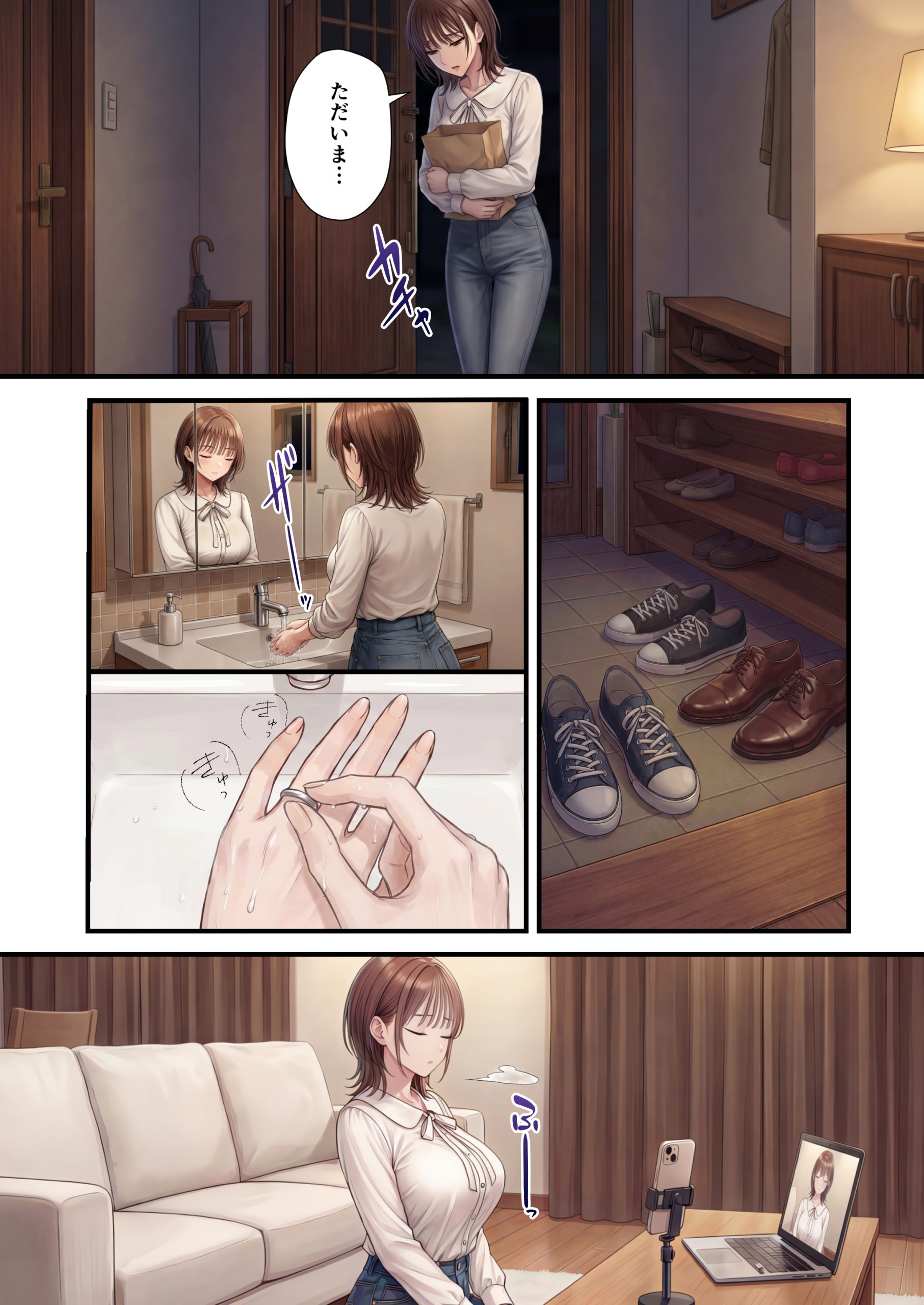 脳クチュ乗っ取りNTR 未亡人女子アナ椎木まい35歳〜夫の遺影の前でオホ声チン媚びアヘ顔ダブルピース〜VOL.138