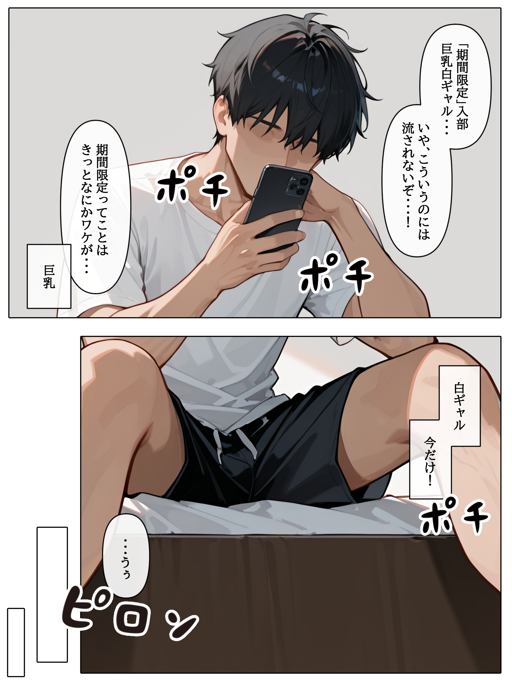 ラブドール頼んだら、白ギャルJKが来た11