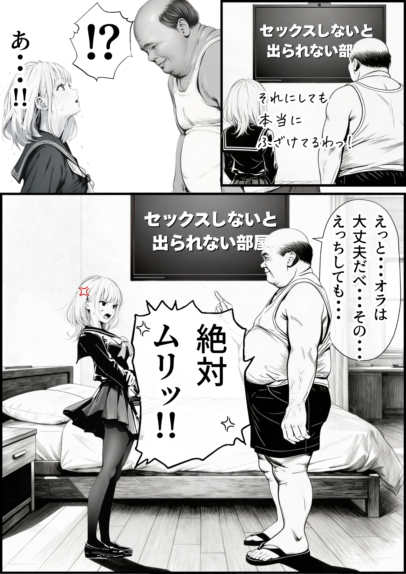 セックスしないと出られない部屋に親友のパパと閉じ込められたんですけど〜！？15