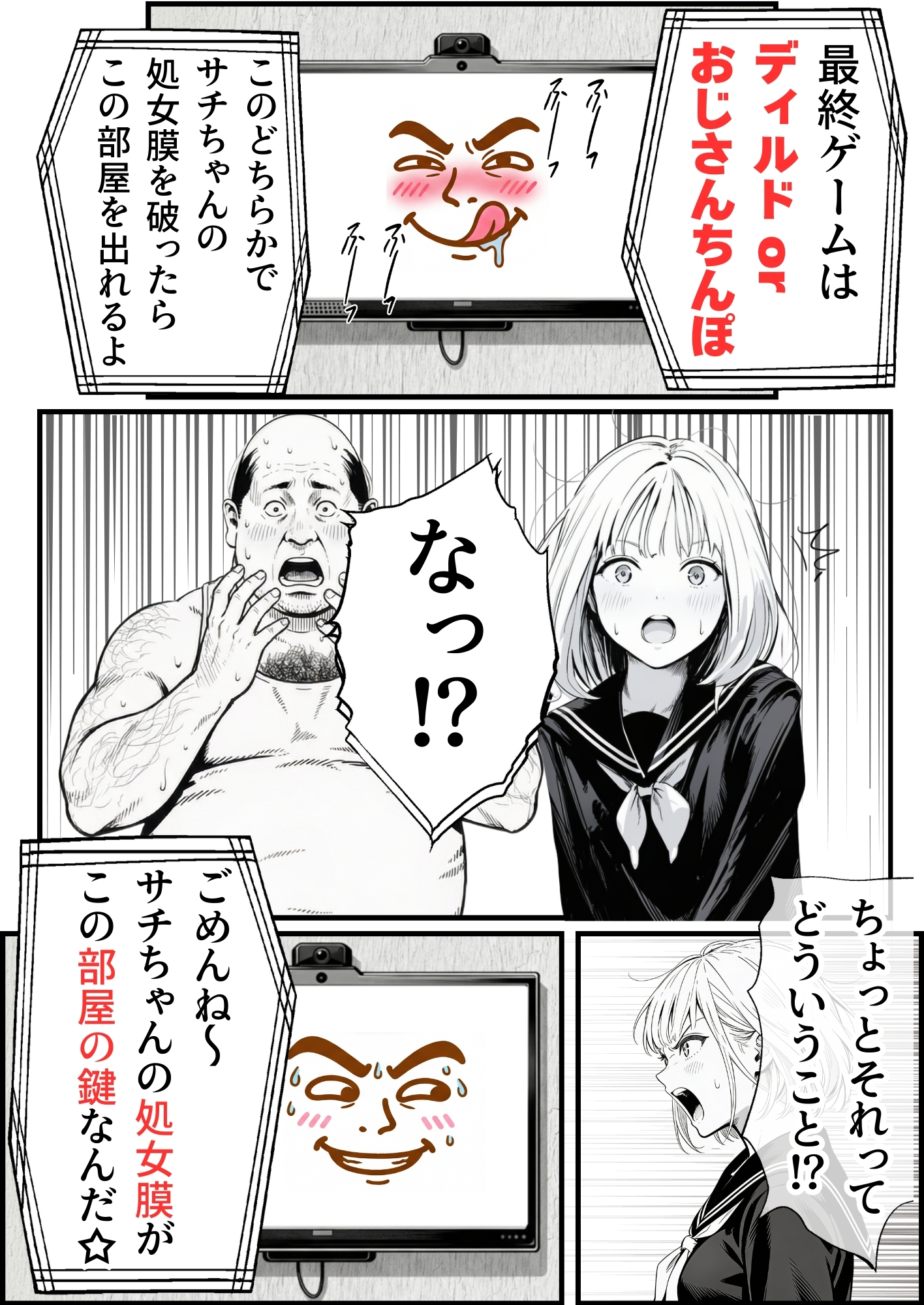 セックスしないと出られない部屋に親友のパパと閉じ込められたんですけど〜！？63