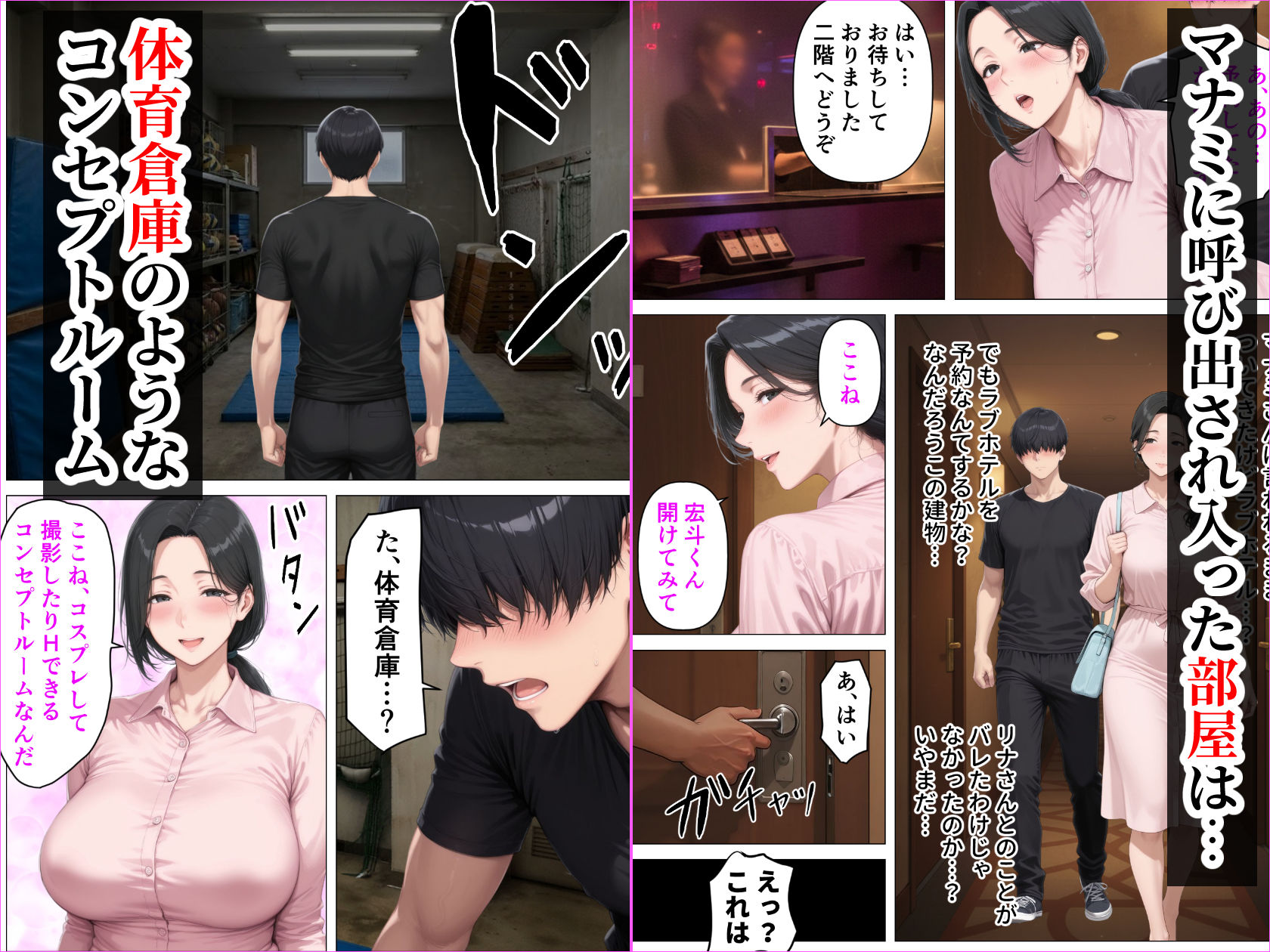 昭和マ●コの搾精天国！ブルマ＆JKコスの人妻に中出し放題6