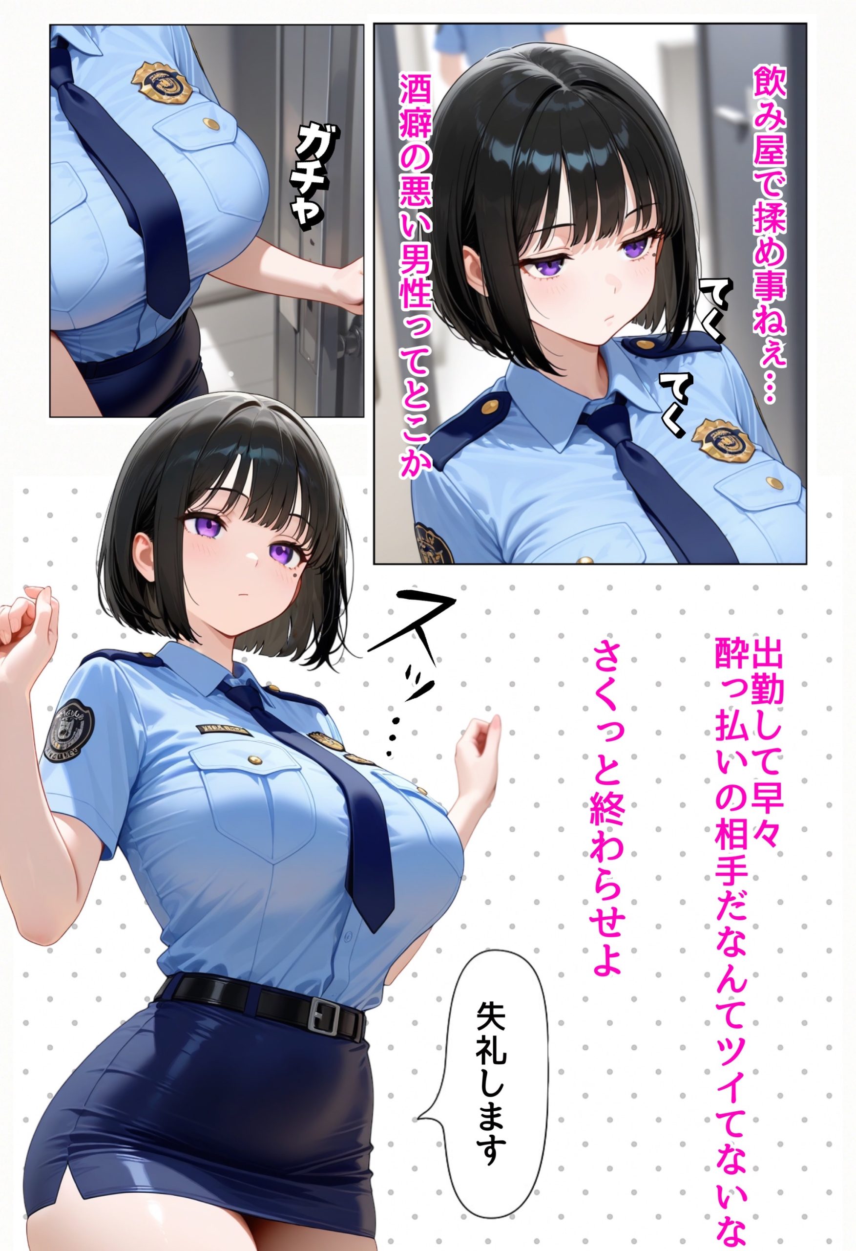 強気な裏アカ警察官を潮だくセックスでわからせたので再教育して完堕ちさせる話19