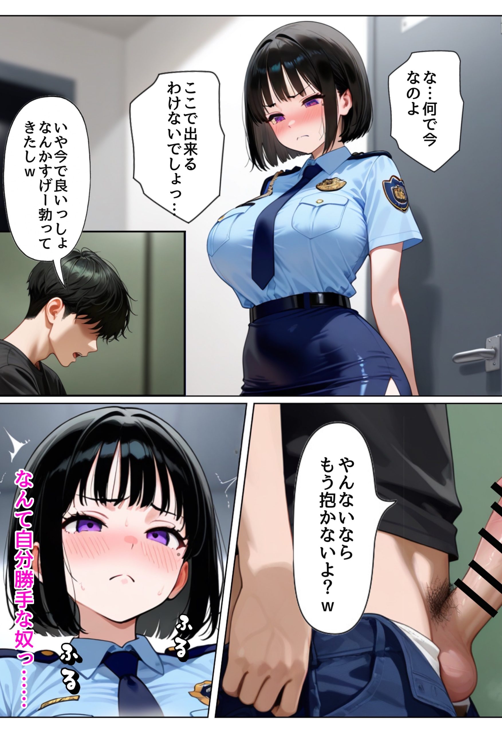 強気な裏アカ警察官を潮だくセックスでわからせたので再教育して完堕ちさせる話28