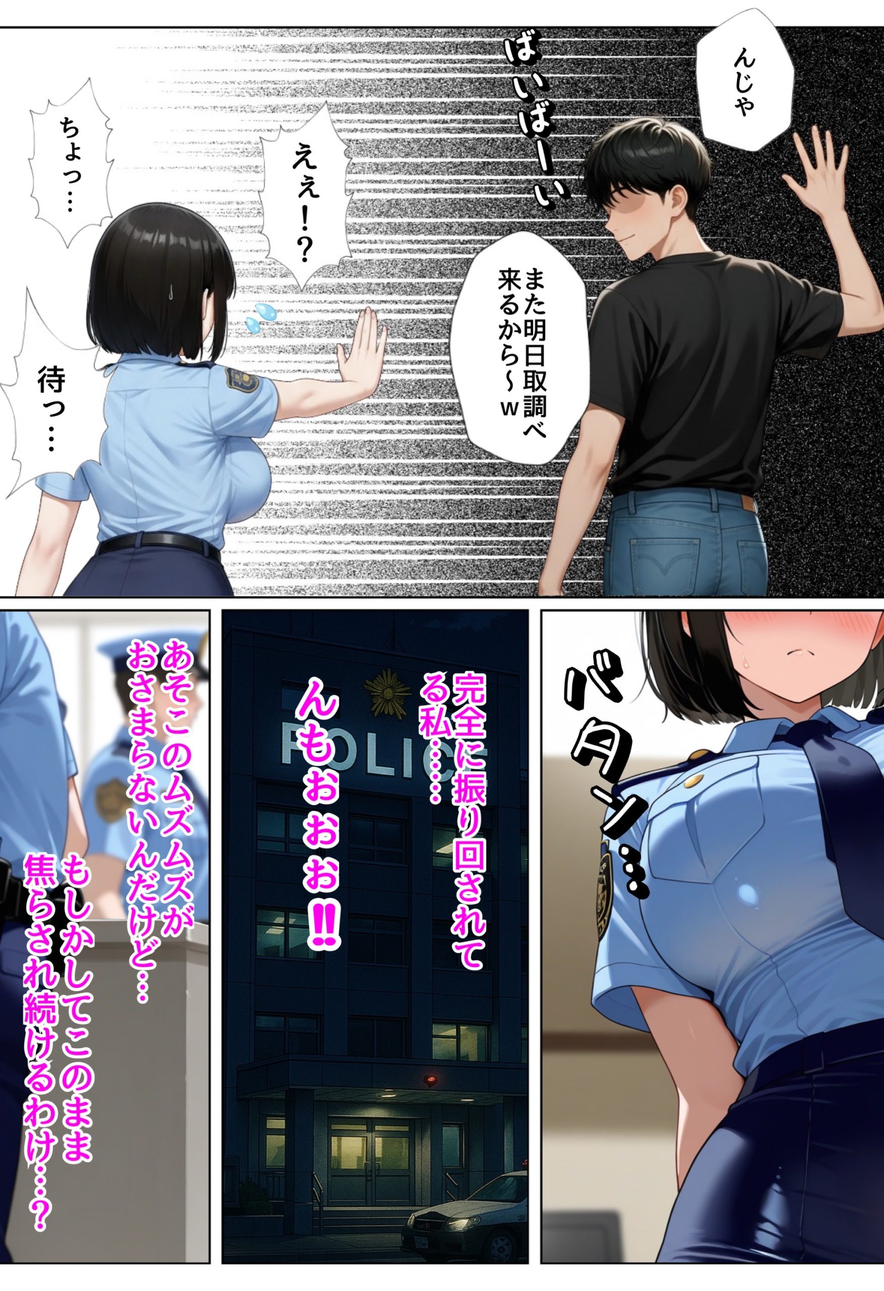 強気な裏アカ警察官を潮だくセックスでわからせたので再教育して完堕ちさせる話39